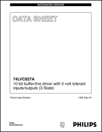 74LVC827ADB Datasheet