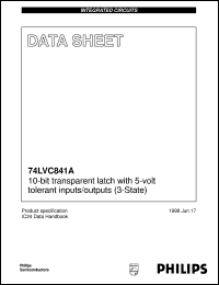 74LVC841ADB Datasheet