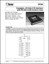 SP320ACF Datasheet