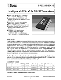 SP3243ECT Datasheet