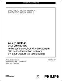 74LVC162245ADL Datasheet