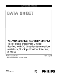 74LVCH162374ADL Datasheet