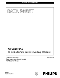 74LVC16240ADL Datasheet