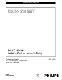 74LVC16241ADL Datasheet