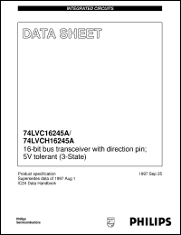 74LVC16245ADL Datasheet