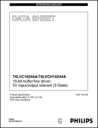74LVCH16244ADL Datasheet