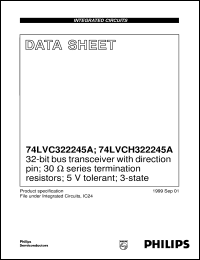 74LVC322245A Datasheet