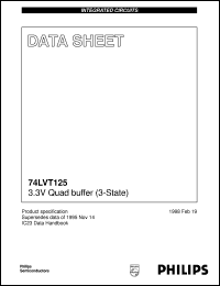 74LVT125DB Datasheet