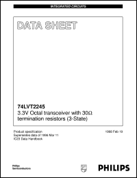 74LVT2245DB Datasheet