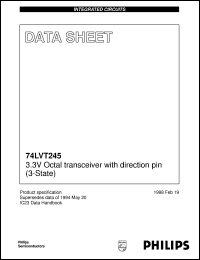 74LVT245D Datasheet
