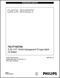 74LVT16373ADL Datasheet