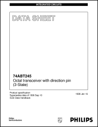 74ABT245-1PW Datasheet