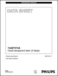 74ABT373ADB Datasheet
