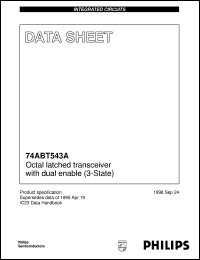 74ABT543AD Datasheet