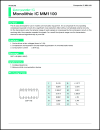 MM1100XF Datasheet