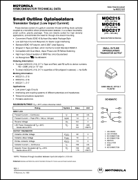 MOC215 Datasheet