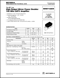 MHW7185CR Datasheet