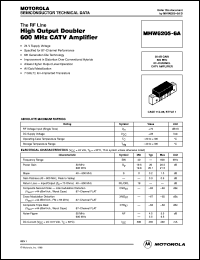MHW6205-6A Datasheet