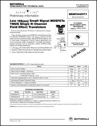 MGSF3442VT3 Datasheet