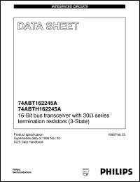 74ABTH162245ADL Datasheet