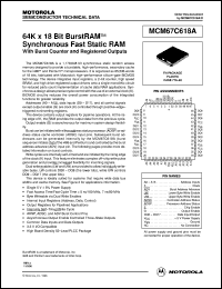 MCM67C618AFN5 Datasheet