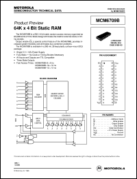 MCM6709BJ12R Datasheet