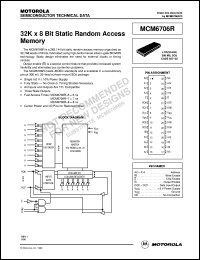 MCM6706RJ8 Datasheet