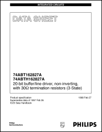 74ABT162827ADL Datasheet