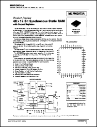 MCM62973AFN18 Datasheet
