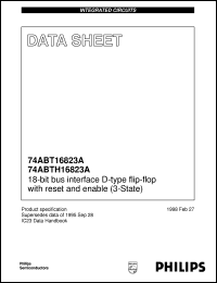 74ABTH16823ADL Datasheet