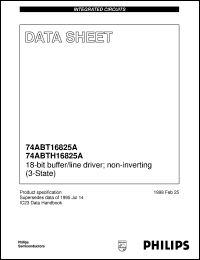 74ABTH16825ADL Datasheet