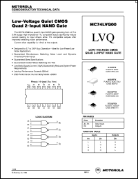 MC74LVQ00SD Datasheet