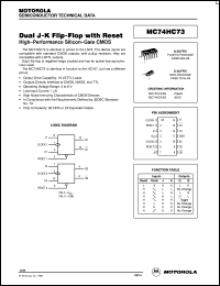 MC74HC73D Datasheet