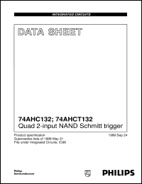74AHCT132 Datasheet