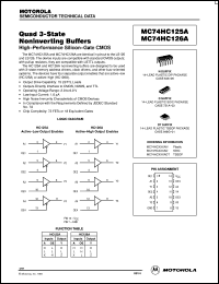 MC74HC125AN Datasheet