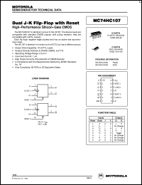 MC74HC107N Datasheet