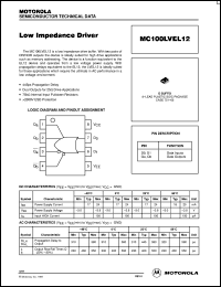 MC100LVEL12 Datasheet