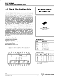 MC100LVEL14 Datasheet