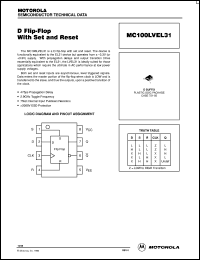 MC100LVEL31 Datasheet