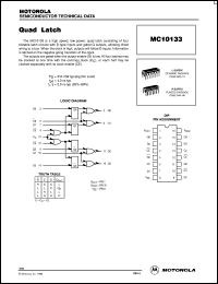 MC10133P Datasheet