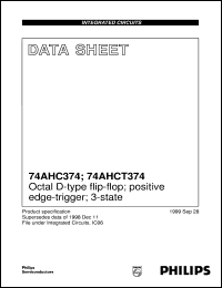74AHCT374D Datasheet