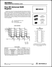 MC10141P Datasheet