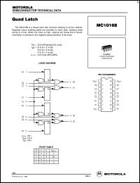 MC10168P Datasheet