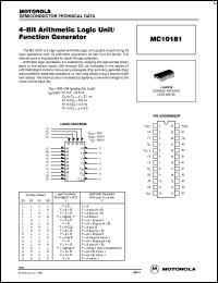 MC10181L Datasheet