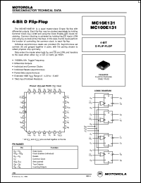 MC100E131FN Datasheet