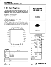 MC10E143FN Datasheet
