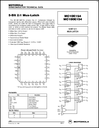 MC100E154FN Datasheet