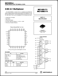 MC100E171FN Datasheet