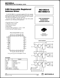MC100E212FN Datasheet
