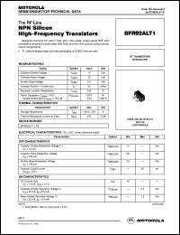 BFR92ALT1 Datasheet